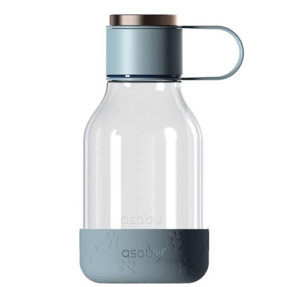 🚨LAST ONE🚨 In Blue Color - Has a Scratch - Doggie & Me Water Bottle Bowl Combo - Picture 9 of 10